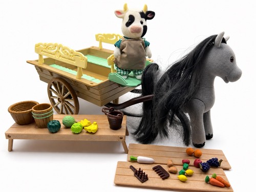 Sylvanian families farm horse - families,