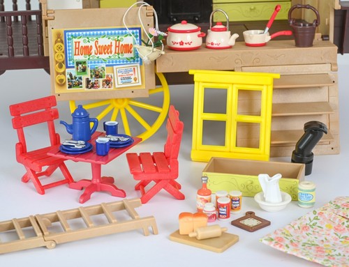 Sylvanian gypsy caravan - caravan, spares