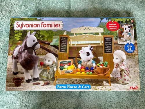 Sylvanian families farm horse - families,