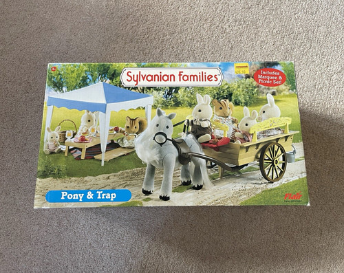 Sylvanian families pony trap - families, &