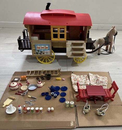 Sylvanian families caravan - sylvanian,