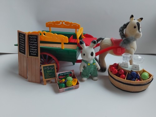Sylvanian families fruit - fruit, cart